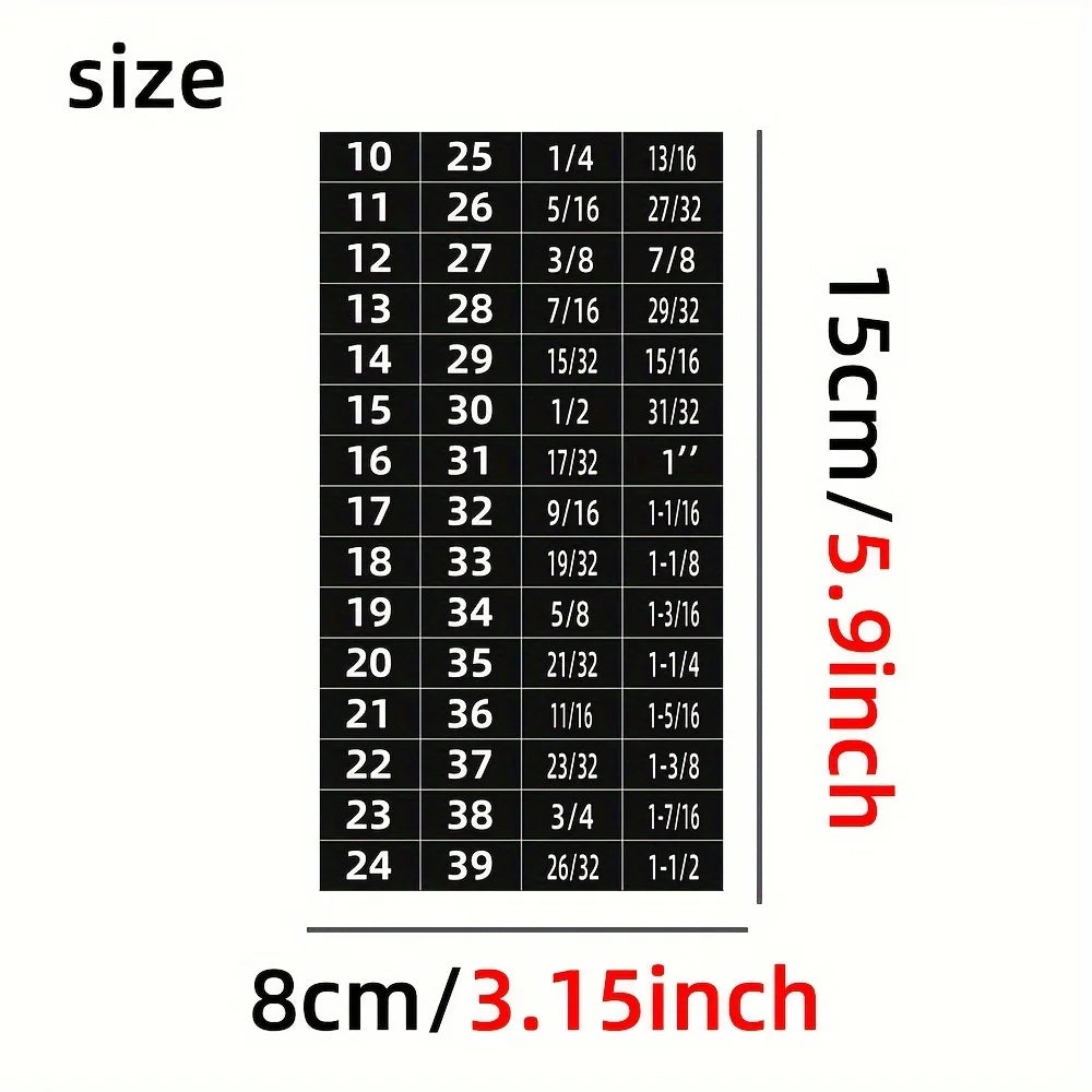 60pcs Mechanical Drive Socket Label Stickers Quick and Easy Reminder Sticker Toolbo additional angle