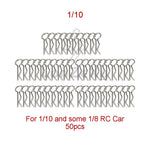 304 Stainless Steel R Clips for RC Car Body Shell lifestyle view