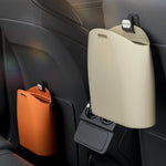 Silicone Car Trash Can Foldable Hanging Car Organizer additional angle