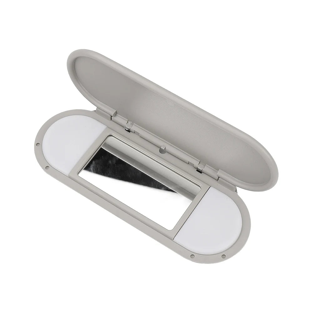 Car Roof Sunvisor Sun Visor Makeup Mirror Glass Cover Light Lamp Cap Lid For BMW Mini F54 F55 F56 F60 2015-2020