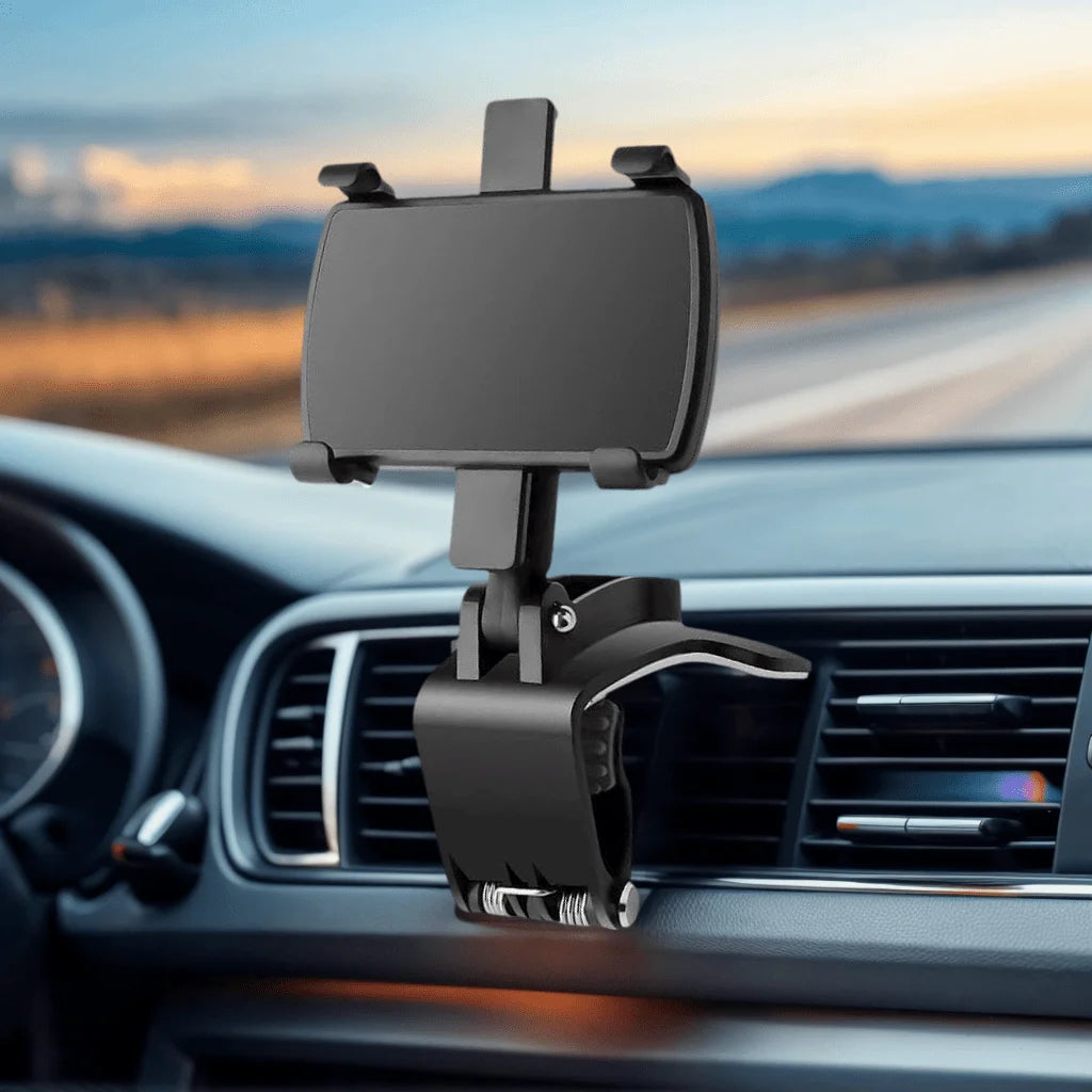 Car Phone Mount Dashboard | 360 Degree Universal Cell Phone Holder for Car detail view