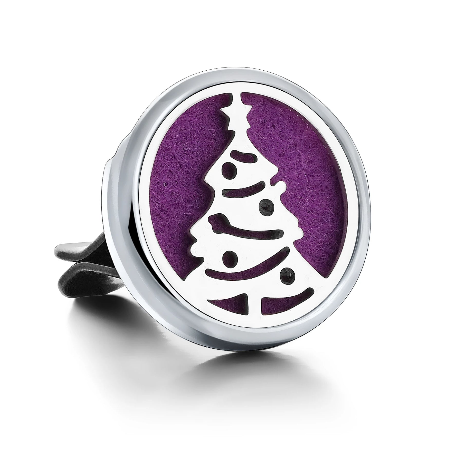Refillable Car Air Freshener Diffuser Clip | Auto Vent Aromatherapy close-up view