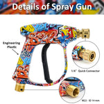 Foam Cannon Kit for Karcher Nilfisk Parkside Bosch | High Pressure Washer Quick Connect detail view