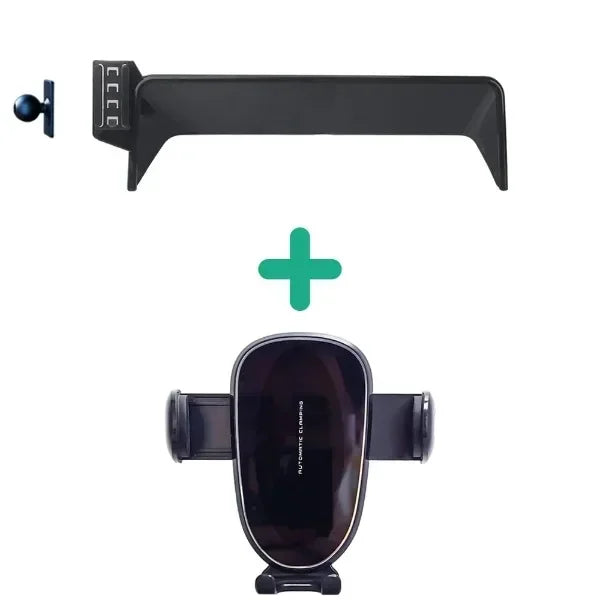 Screen Fixed Base Car Phone Holder For Mazda CX5 CX-5 2022 10.3-Inch Navigation Bracket Wireless Charging Mobile Stand