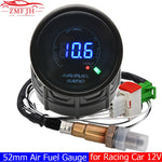 52mm Digital Air Fuel Ratio Gauge | Narrowband O2 Sensor for 12V Racing Cars