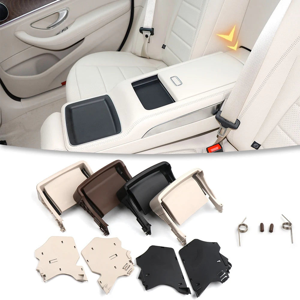 21392022073D92 Rear Armrest Box Cover Back Seat Armrest Bracket Armrest Box Cover Plate For Mercedes-Benz W213 E-Class E260 E300