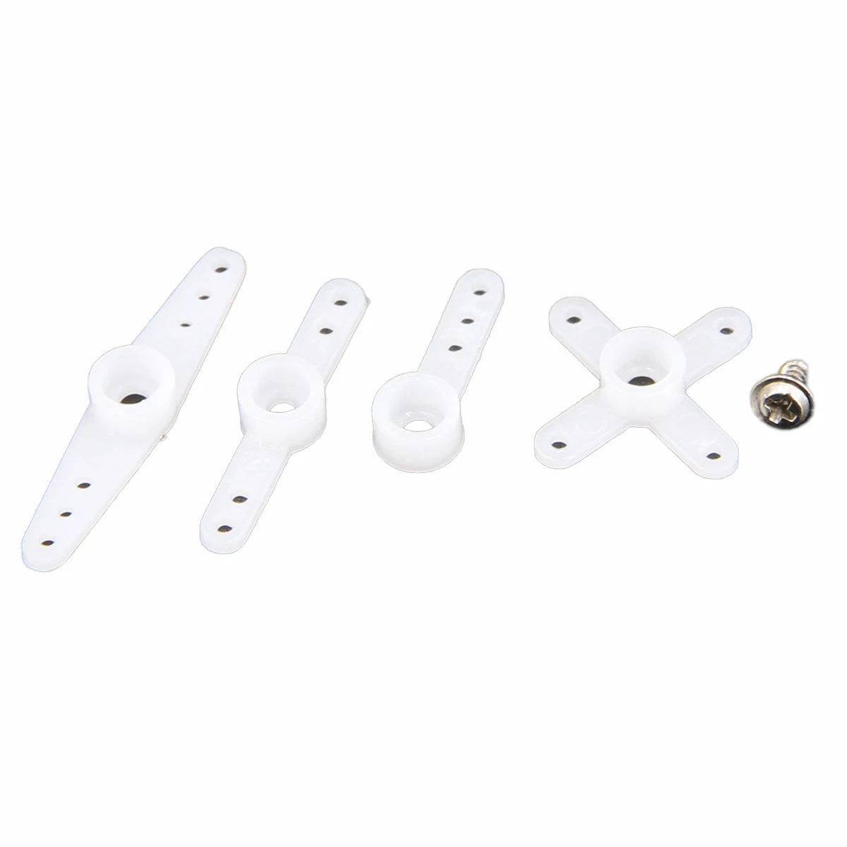 25T 28T Servo Arm Part Double Head Round Type Steering Gear Set Accessories for Emax JX SPT DSPOWER HD 20kg 30kg RC Helicopter