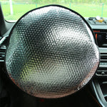 Foldable Silver Aluminum Foil Car Windshield Sunshade Anti-UV