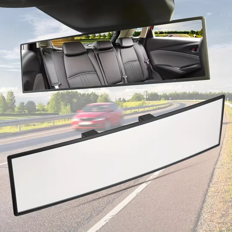 Auto Anti glare Wide Angle Convex Rearview Mirror Car Interior Rear View Baby Child Seat Watch Blue Sun Visor Goggle Safety