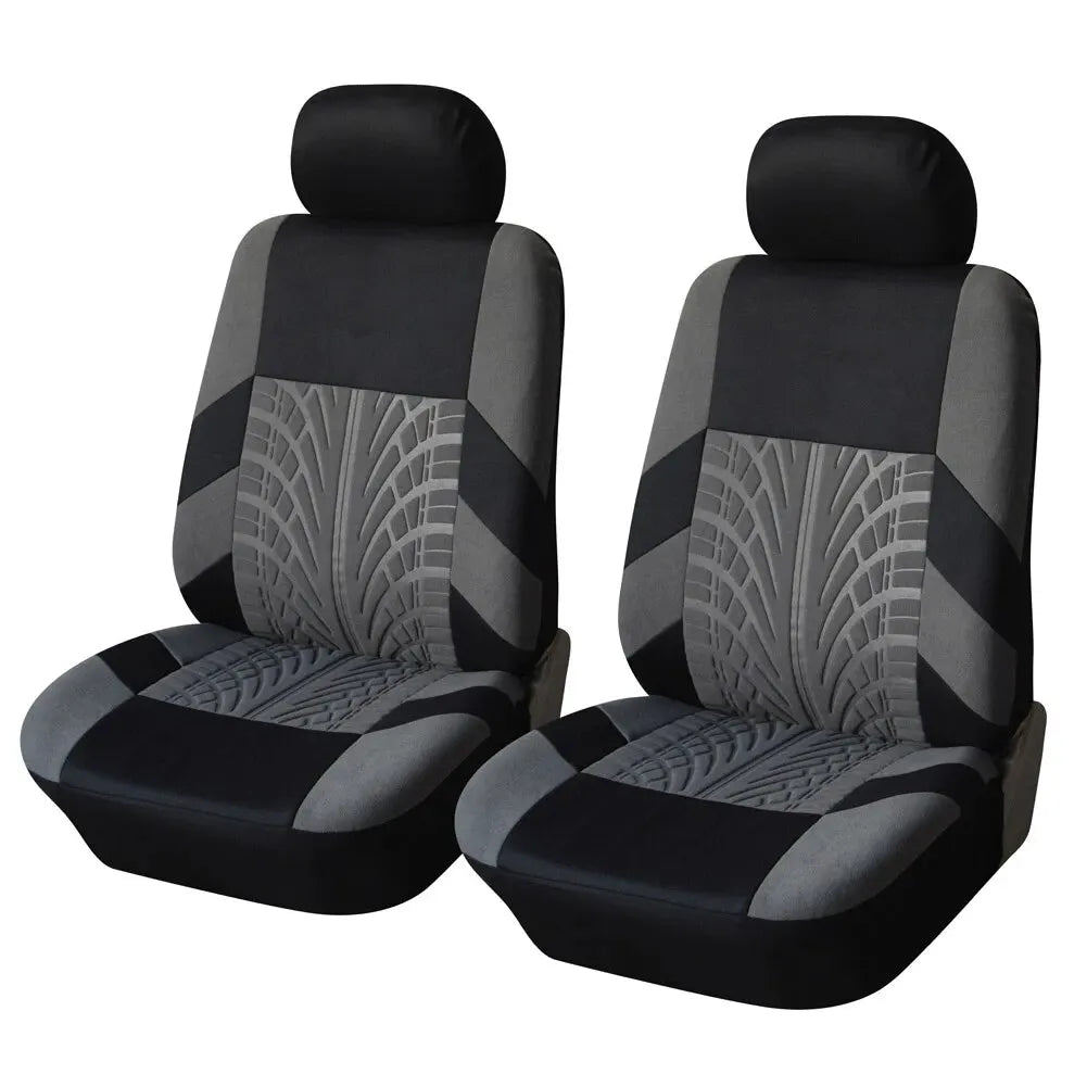 Car Seat Covers Full Set Front Split Rear Bench For Car Universal Cloth SUV Sedan Van lifestyle view
