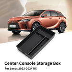 For Lexus 2023-2026 RX350h 500h Center Console Organizer Multifunction Central Armrest Storage Box S