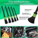 Detailing Brush Set Power Scrubber Drill Brushes Car Polish Pads Car Cleaning Brush additional angle
