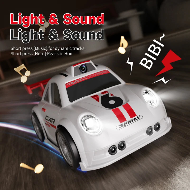 2026 New C6 RC Drift Car with Dual Mode Lights Sound Camera Screen Control Car Smart lifestyle view