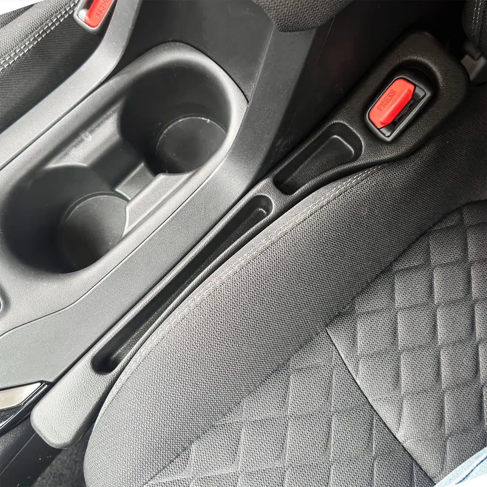 2pcs Car Seat Gap Filler, Dual Slot Design, Car Interior Accessories, Phone & Key Storag detail view
