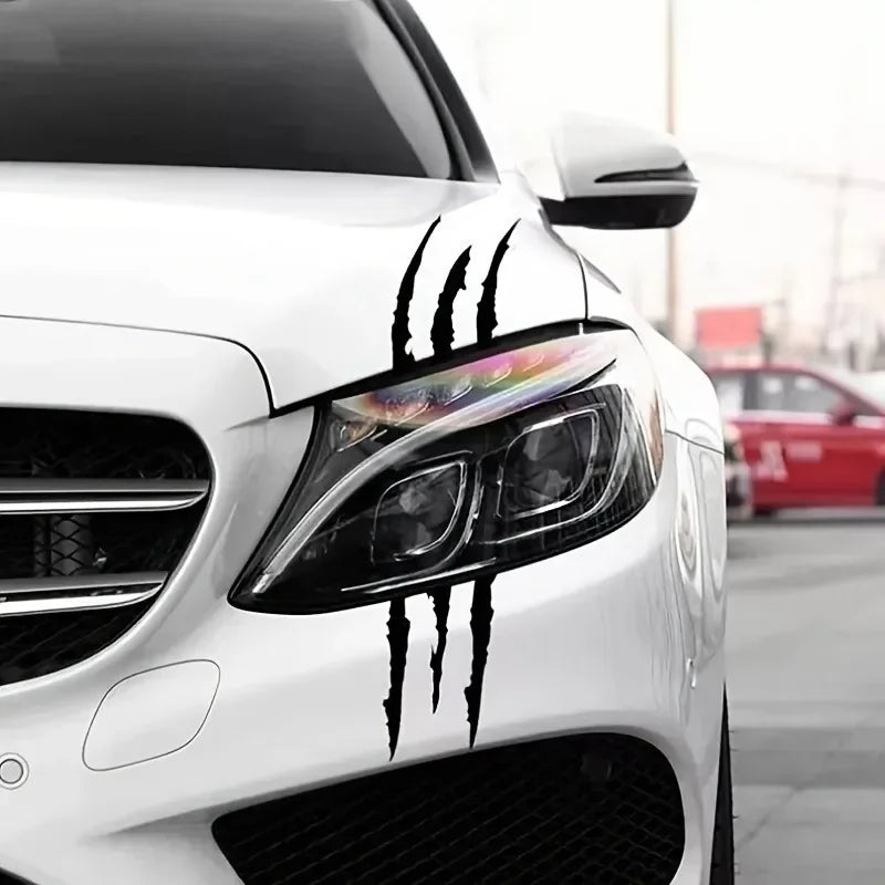 Ghost Claw Scratch Car Sticker PVC additional angle