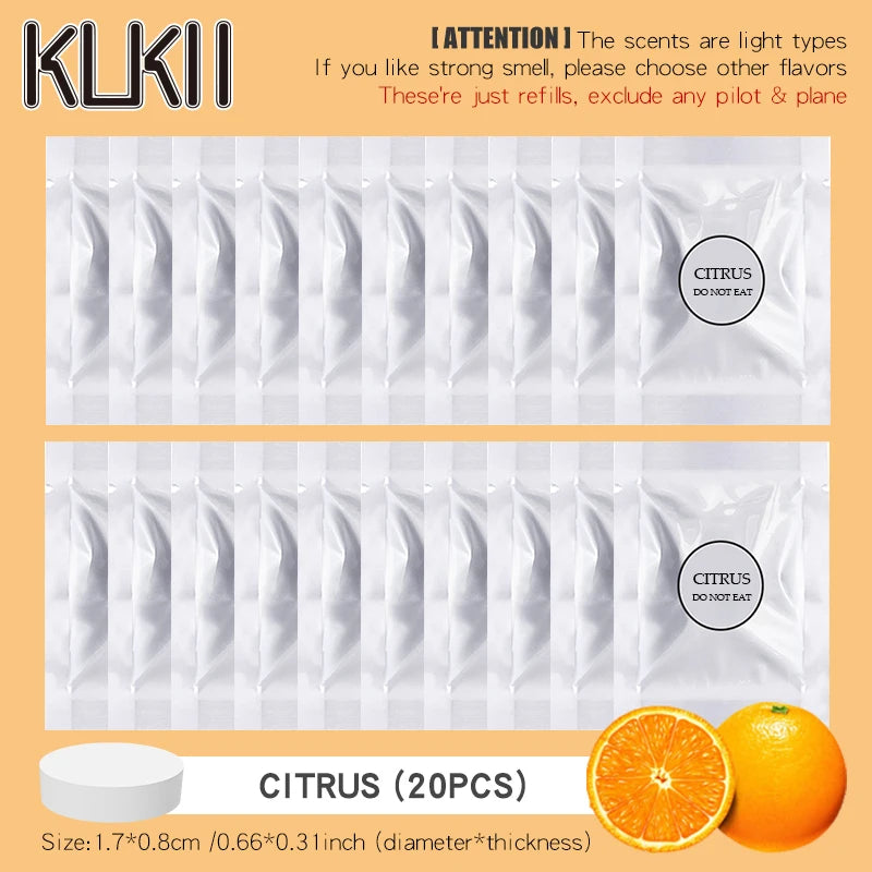 Car Air Freshener Refill Tablets | Replacement Fragrance Pods detail view