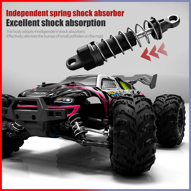 1/16 Off-Road 4WD Remote Control Car with LED Headlight detail view