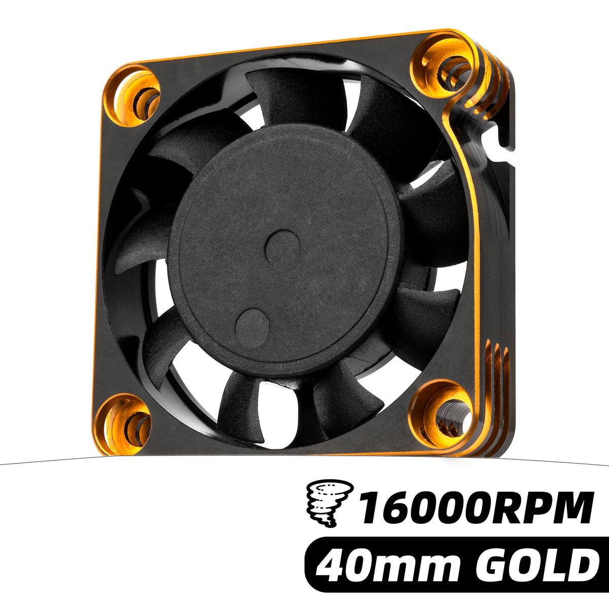 RC Cooling Fan 25mm-50mm 28000 RPM for RC Crawler Motor additional angle