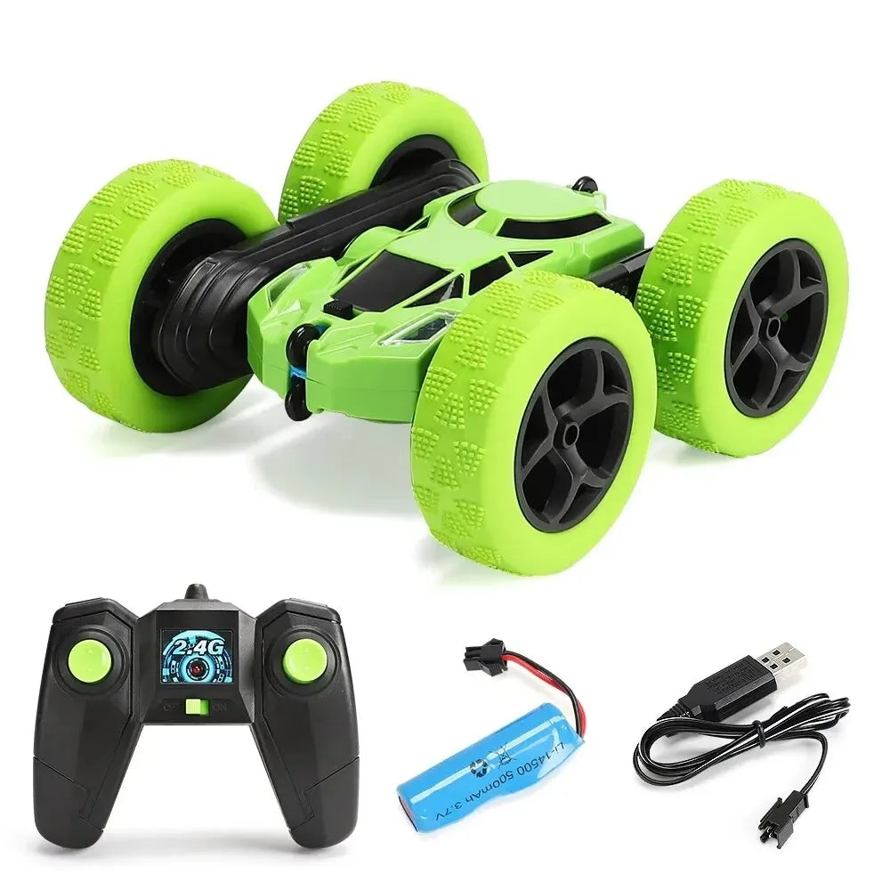 RC Stunt Car Children Double Sided Flip 2.4G Remote Control 360 Deree Rotation Off Road detail view