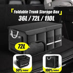 Foldable Trunk Storage Box Waterproof Oxford Cloth 110L
