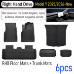 Tesla Model Y Juniper 2025–2026 Floor Mats | Complete Interior Protection alternate view