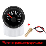 52mm Water Temperature Gauge 40-120Celsius with 7-Color Backlight and Alarm | Car Coolan detail view