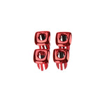 Car Interior ABS Door Latch Pin Security Door Lock Screw Knob Cap Cover For BMW 5 Ser alternate view
