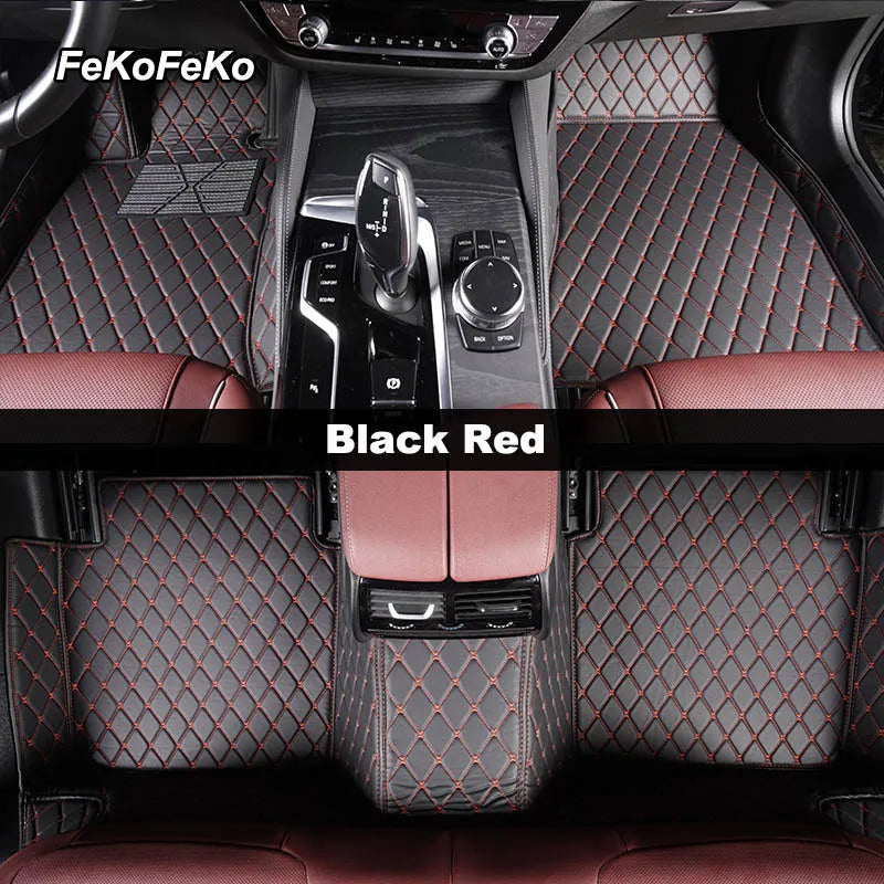 Custom Car Floor Mats For Toyota Corolla 2000-2026 Auto Carpets Foot Coche Accessories close-up view