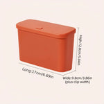 Multifunctional Hanging Car Trash Can with Lid Storage Bin additional angle