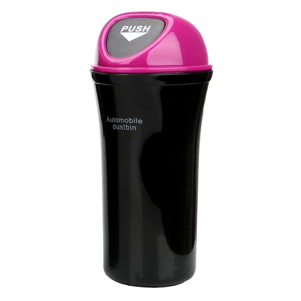 Car Trash Can with Auto-Bounce Lid additional angle