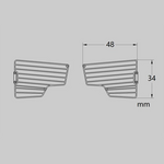2pcs Metal Headlight Guard Lampshade for 1/14 Tamiya RC Truck Tipper BENZ Arocs 3363 3348 Car DIY Parts