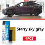 Car Paint Repair Pen for Tesla Model X Y S 3 | 4PCS Scratch Repair Accessories close-up view