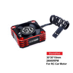 Metal Cooling Fan For RC Car ESC Motor Heat Dissipation close-up view