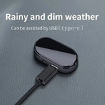 Car Fake Security Light Solar Powered Simulated Dummy Alarm Wireless Warning Anti-Thef close-up view
