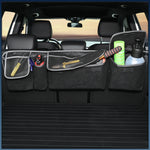 Car Trunk Organizer Felt Boot Organizer Storage Bag | Universal Collapsible Cargo Box lifestyle view