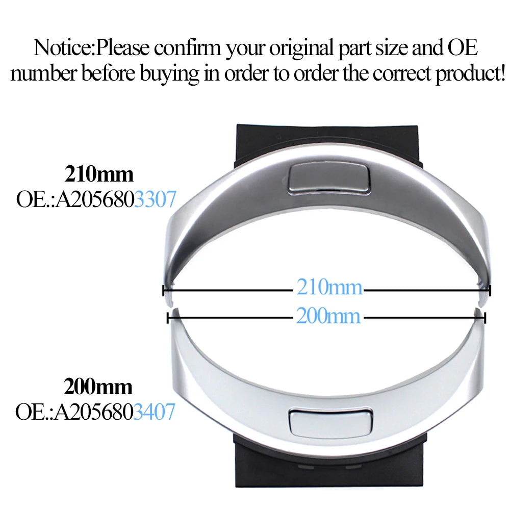 Central Storage Glove Box Console Armrest Cover Switch Button For Mercedes Benz C Class detail view