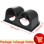 Digital Turbo Boost Gauge 52mm | BAR PSI Car Gauge Set with Water Temp Oil Pressure additional angle