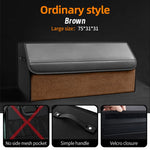 Car Trunk Organizer – Large Capacity Suede Foldable Storage Box (3 Sizes, 10 Colors additional angle