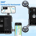 TEEQ Magnetic Wireless Car Phone Mount for Tesla Model Y Juniper 2025 Model 3 Highland close-up view