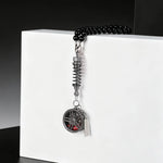 metal Car Mirror Rearview Pendant Auto Interior Decor Pendants Aluminum Wheel With Sh lifestyle view