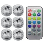 Wireless LED Car Interior Ambient Light with Remote Control additional angle