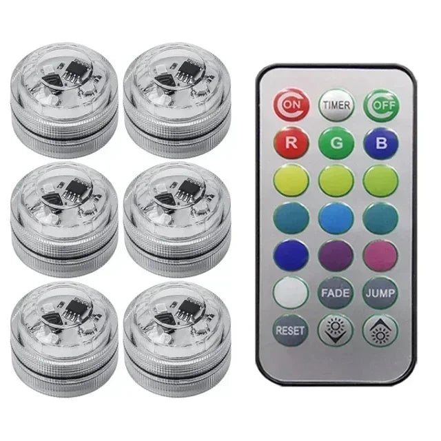 Wireless LED Car Interior Ambient Light with Remote Control alternate view