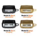 1PC Car Left Right Makeup Vanity Sun Visor Mirror Assembly For Porsche Boxster Cayman 981 982 Carrera 911 Traga GT3 991 992