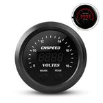 2'' 52MM Car Digital Exhaust Meter | 15psi Fuel Pressure Gauge with Water Temperature alternate view