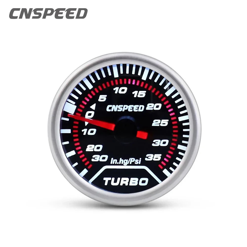 52mm Smoke Lens Car Gauge Set | 11 Types for 12V Vehicles additional angle