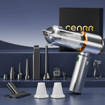 CENRR 998000PA Mini Cordless Car Vacuum Cleaner | Powerful Handheld Blower for Auto & close-up view