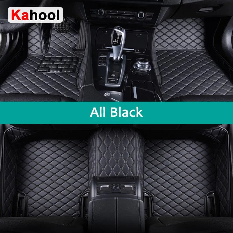 KAHOOL Custom Car Floor Mats For Subaru Impreza WRX 2007-2015 Auto Carpets Foot Coche Accessorie