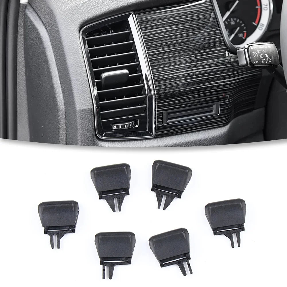 Car Front Rear Air Conditioning Outlet AC Vent Tab Clip For Skoda Kodiaq Karoq 56G819701 56G819702 56G820951 56G820952