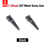 Aluminum Servo Horn Arm 25T for RC Crawler Car close-up view
