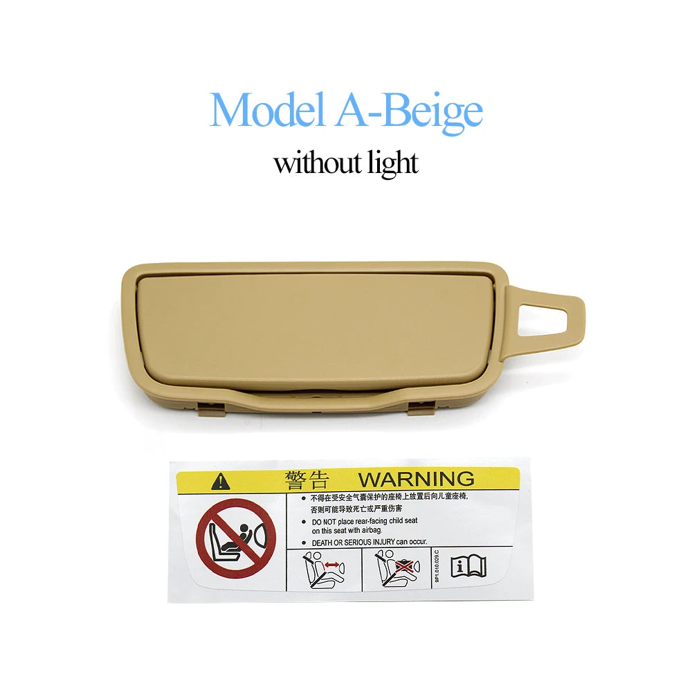 Car Sun Visor Mirror Cover Sunshade Makeup Cosmetic Mirror Assembly For Porsche Boxster Cayman Carrera Traga 911 981 982 991 992